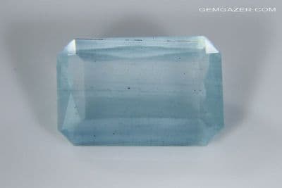 Aquamarine, faceted, Brazil. 3.12 carats.