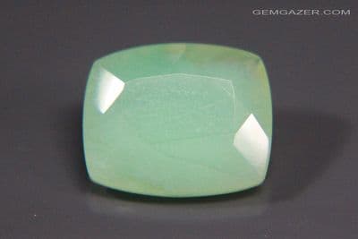 Aquaprase, Faceted, Africa. 2.10 carats.