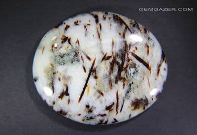 Astrophyllite cabochon.  94.18 carats.