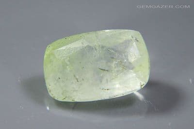 Augelite, pale green faceted, Peru. 0.76 carat.