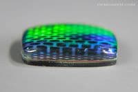 Aurora Synthetic Opal triplet cabochon, Australia. 15.90 carats. (Video)