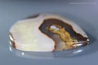 Banded Agate cabochon, Scotland UK.  71.46 carats.