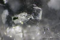 Barite, colourless faceted, China.  8.95 carats.
