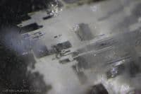 Barite, colourless faceted, China.  8.95 carats.