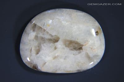 Belomorite Moonstone cabochon. 24.12 carats (Video)