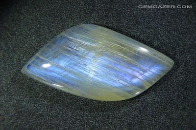 Belomorite Moonstone cabochon. 24.94 carats (Video)  ** SOLD **
