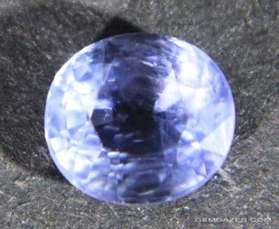 Blue Sapphire, faceted, Sri Lanka.  1.60 carats.