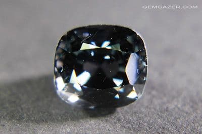 Blue Spinel, faceted, Myanmar. 2.29 carats.