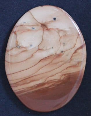Bruneau Jasper cabochon, Idaho, USA.   64.83 carats.