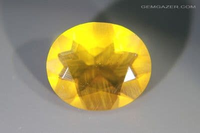 Burmite Amber, faceted, Myanmar. 1.73 carats.  ** SOLD **
