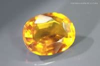 Burmite Amber, faceted, Myanmar. 11.51 carats.  ** SOLD **