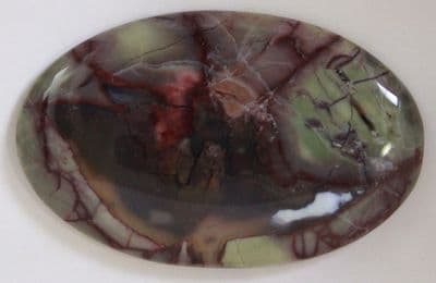 Butterfly Jasper cabochon,  Madagascar.   67.45 carats.