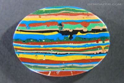 Cal Gem Silica cabochon, USA. 29.28 carats.