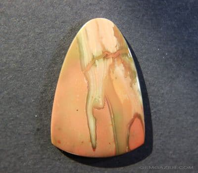 Carrasite Jasper cabochon, Oregon, USA.  55.04 carats.