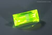 CE:LuAG (Lutetium Aluminium Garnet), faceted. 2.55 carats.