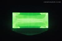 CE:LuAG (Lutetium Aluminium Garnet), faceted. 2.55 carats.