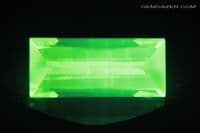 CE:LuAG (Lutetium Aluminium Garnet), faceted. 2.55 carats.