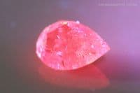 Chatham synthetic Emerald, faceted. 0.86 carat.