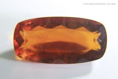 Cherry Opal, faceted, Mexico. 2.41 carats.