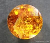 Clinohumite, faceted, Tajikistan.  3.26 carats.