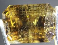 Clinozoisite, faceted, California, USA.  2.93 carats.