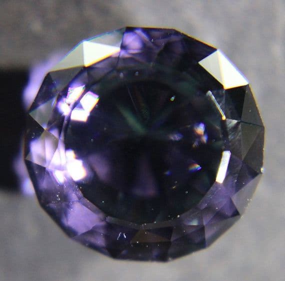 Colour-change blue-violet 'Tourmalike plus', faceted.  7.58 carats.