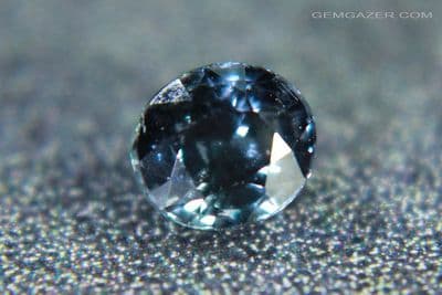 Colour-change Garnet, Blue to red faceted, Tanzania. 0.95 carats.