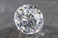 Cubic Zirconia, faceted.  12.12 carats.