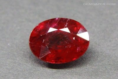 Deep medium red Ruby, Madagascar. 1.57 carats.  ** SOLD **