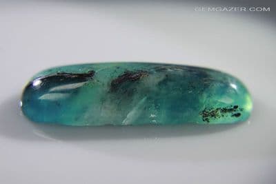 Dendritic blue Opal cabochon, Peru. 11.90 carats.  ** SOLD **