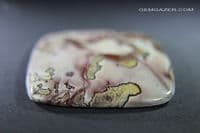 Dendritic Flower Rhyolite cabochon, China.  136.98 carats
