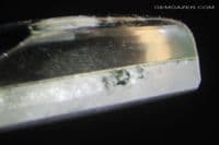 Dendritic Quartz / resin doublet cabochon. 37.58 carats.