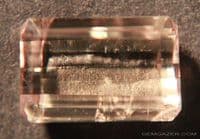 Diaspore, faceted colour-change, Turkey.  4.38 carats.