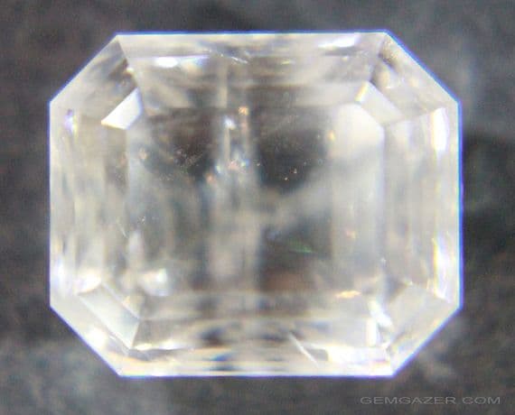 Dolomite, pink faceted, Brazil.  4.86 carats.