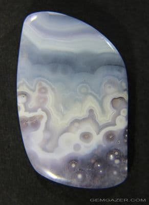 Doublet Luna Agate cabochon, Mexico.  25.82 carats.
