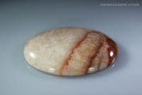 Dulcote Agate cabochon, aka Mendip Potato Stone, UK. 14.43 carats.  ** SOLD **