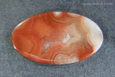Dulcote Agate cabochon, aka Mendip Potato Stone, UK. 74.95 carats.