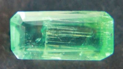 Emerald, faceted, Afghanistan  0.81 carat.  ** SOLD **