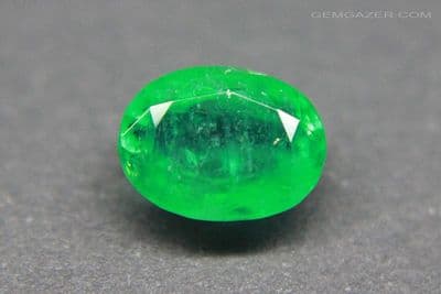 Emerald, faceted, Brazil. 1.73 carats.