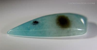 Fischer Stone cabochon, China. 20.74 carats.