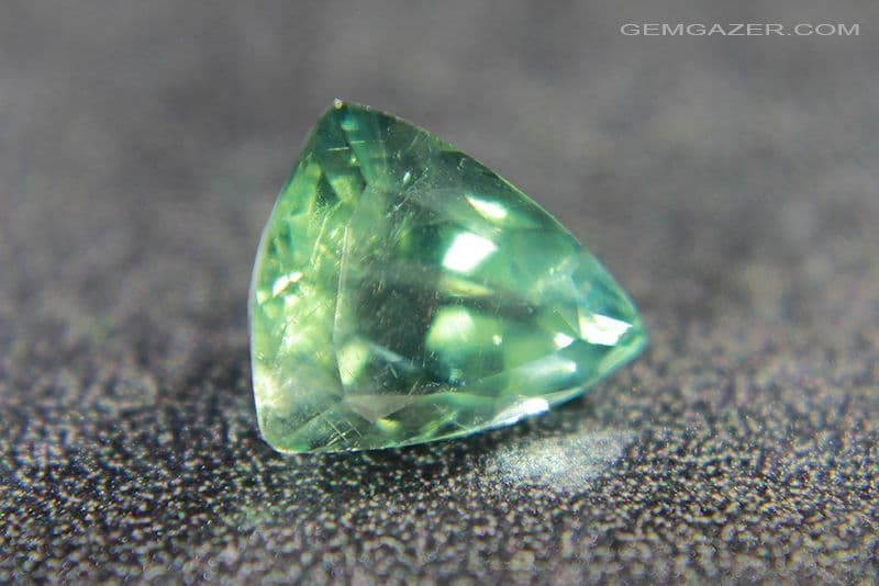 Fluorite green faceted fluorescent Diana Maria mine England 2 66