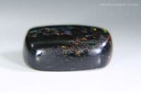 Fossil Wood Opal cabochon, Indonesia. 9.13 carats. (Video)