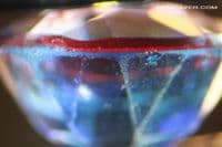 Garnet-topped Doublet, blue faceted. 2.01 carats.  ** SOLD **