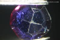 Garnet-topped Doublet colour set, 4 faceted gems. 2.72 carats total weight.  ** SOLD **