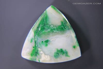 Gem Silica in Agate cabochon, USA. 18.60 carats.