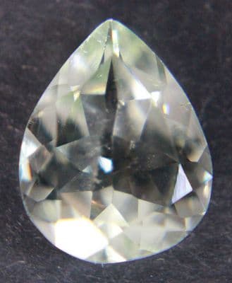 Green Beryl, faceted, Brazil  2.43 carats.