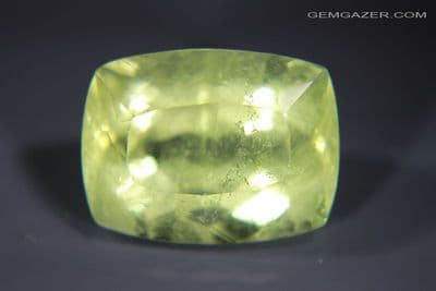 Green Beryl, faceted, Brazil. 15.01 carats. (See Video)