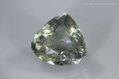 Green Beryl, faceted, Brazil. 7.67 carats.