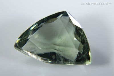 Green Beryl, faceted, Madagascar. 4.84 carats.