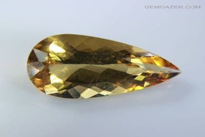 Heliodor Beryl, orange-yellow faceted, Brazil. 5.53 carats. (Video)  ** SOLD **